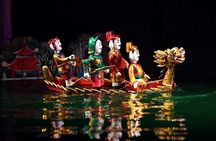 Water Puppet Show Plus Sightseeing by Cyclo and Saigon Dinner Cruise
