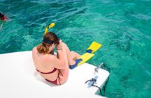 3.5hr Private Catamaran Cruise with Snorkeling, DJ, Bar, Food