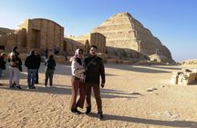 Full-Day Tour Cairo Giza Pyramids,Sphinx,Saqqara&Memphis Old City