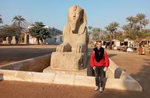 Full-Day Tour Cairo Giza Pyramids,Sphinx,Saqqara&Memphis Old City
