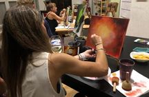 Afternoon Paint & Sip Experience in Piazza Navona