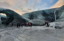 2-Day Blue Ice Cave, Glacier Lagoon and South Coast Tour
