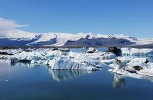 2-Day Blue Ice Cave, Glacier Lagoon and South Coast Tour