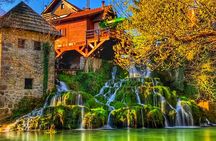 Zadar to Zagreb private transfer with a visit to Plitvice Lakes