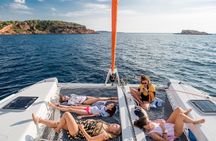 Athens Semi Private Sunset Catamaran Cruise with meal & drinks