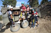 Ziplines & fun suspension bridge