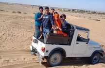 Desert Camp Stay 1 Night Package (Jeep+Camel+Hi-tea+Cultural Event+Dinner+B'Fast
