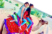 Desert Camp Stay 1 Night Package (Jeep+Camel+Hi-tea+Cultural Event+Dinner+B'Fast
