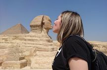 Giza Pyramids Sphinx & Egyptian Museum Private Full Day Tour