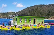 Circle the Island of St. John | Lunch stop at Lime Out (Taco Boat)