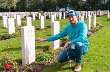 Normandy D-Day Beaches with Juno Beach, bunkers & Canadian Cemetery from Paris