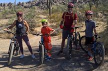  Sonoran Desert 1/2 Mountain Bike tour beginner to advanced Pace