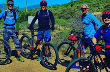  Sonoran Desert group 2 hour mountain bike ride families, couples