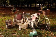 Champagne Picnic Hamper for 2 with Retro Bicycles Manchester