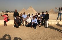Tour to Giza Pyramids, sphinx, Sakkara & Dahshur