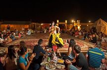 Evening Dubai Desert Safari Experience with Dinner and Shows