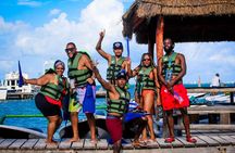 3 in 1 Jungle Speedboat and Snorkeling in Cancun