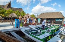 3 in 1 Jungle Speedboat and Snorkeling in Cancun