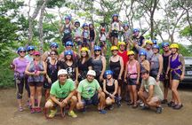 Rain Forest Canopy Tour from Tamarindo: Zipline, Hanging Bridge