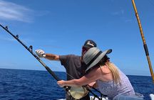 Shared Deep Sea Full-Day Fishing Charter in Hawaiian Waters