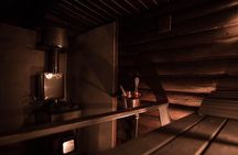 Private Lappish evening in the wilderness with traditional sauna and dinner