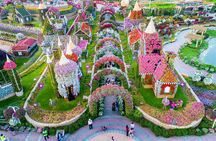 Miracle Garden and Global Village Dubai with transfers