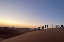 Red Sand Dunes with Dinner