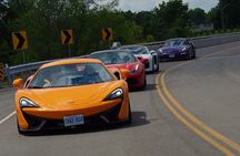 3 Hour Exotic car Tour driving 4 to 5 Super cars
