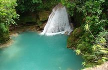 Blue Hole & Konoko Falls Park Combo Tour from Montego Bay