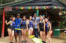 Blue Hole & Konoko Falls Park Combo Tour from Montego Bay