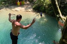 Private Konoko Falls and Blue Hole Combo Tour from Ocho Rios