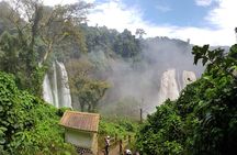 Visit of the Ekom Nkam waterfalls from Douala