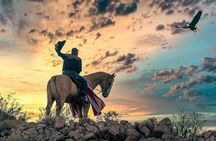Sunset Horseback Riding Adventure with BBQ Dinner