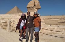 Private Tour Giza Pyramids,Sphinx,Memphis Saqqara Lunch&CamelRide