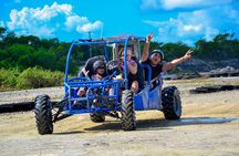 Bavaro Adventure Park Buggy Ride, Zipline Mega Splash, and Waterfall Pool