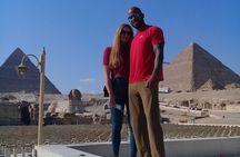 Giza Pyramids Sphinx & Egyptian Museum Private Full Day Tour