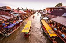 Amphawa Floating Market and Maeklong Train Market Tour