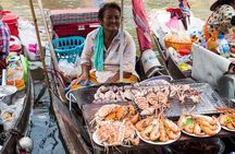 Amphawa Floating Market and Maeklong Train Market Tour