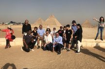 Private Tour to Giza Pyramids and Sakkara & Memphis& Dahshur Pyramids