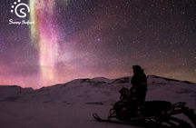Searching Aurora with Snowmobile
