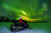 Searching Aurora with Snowmobile