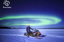 Searching Aurora with Snowmobile