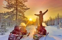 Snowmobile Whole Day Adventure - Small Group