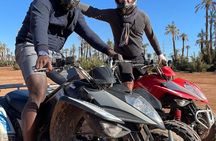 Half day quad bike at landscape of Marrakech and spa Hamam from Casablanca