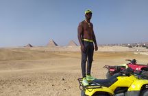 Desert Safari by Quad Bike Around Pyramids