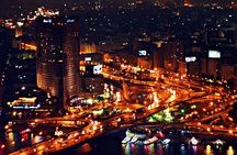Cairo city tour by night with Cairo tower
