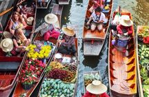 Damnoen Saduak Floating Market Small-Group Tour from Hua Hin