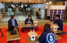 Private Sacred Sake Tasting inside a Shrine