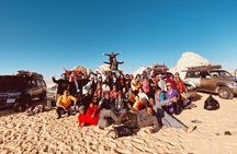  White & Black Desert tour 2 Days 1 night camping from Cairo. 