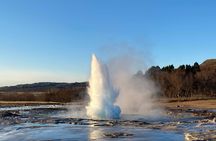 Private Golden circle and glacier super jeep tour from Reykjavik